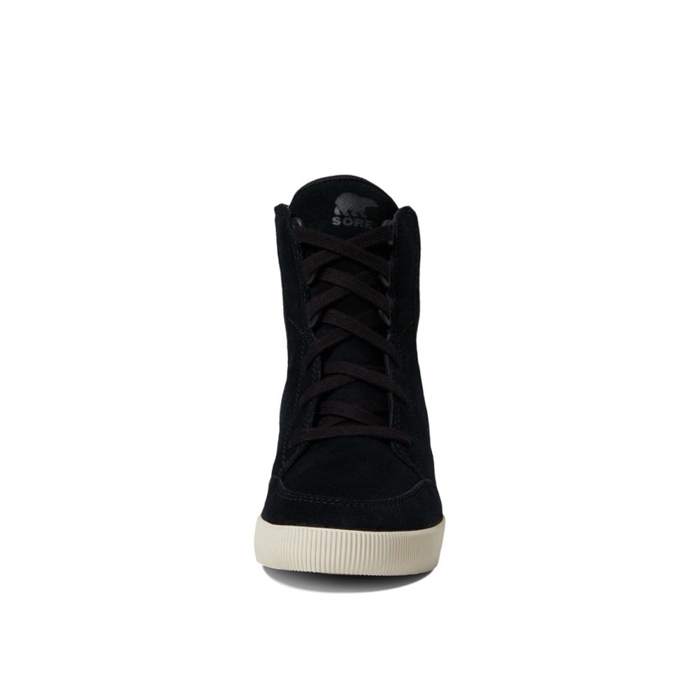 Sorel Women's Black Suede Out N’ About Wedge Bootie Size 8 - Picture 4 of 12
